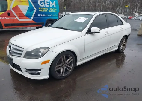 2013 Mercedes-Benz C 300 Sport 4Matic from USA, damaged, VIN WDDGF8AB9DR250176